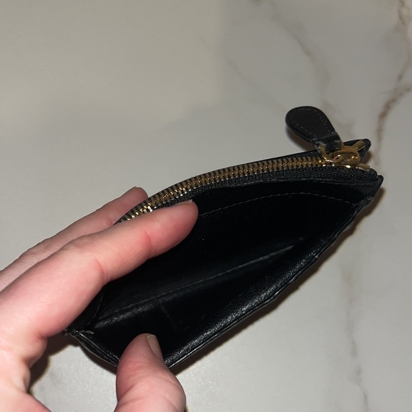 Balenciaga Black Long Essential Coin & Card Holder - Picture 5 of 8